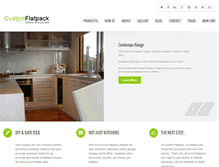 Tablet Screenshot of customflatpack.com.au